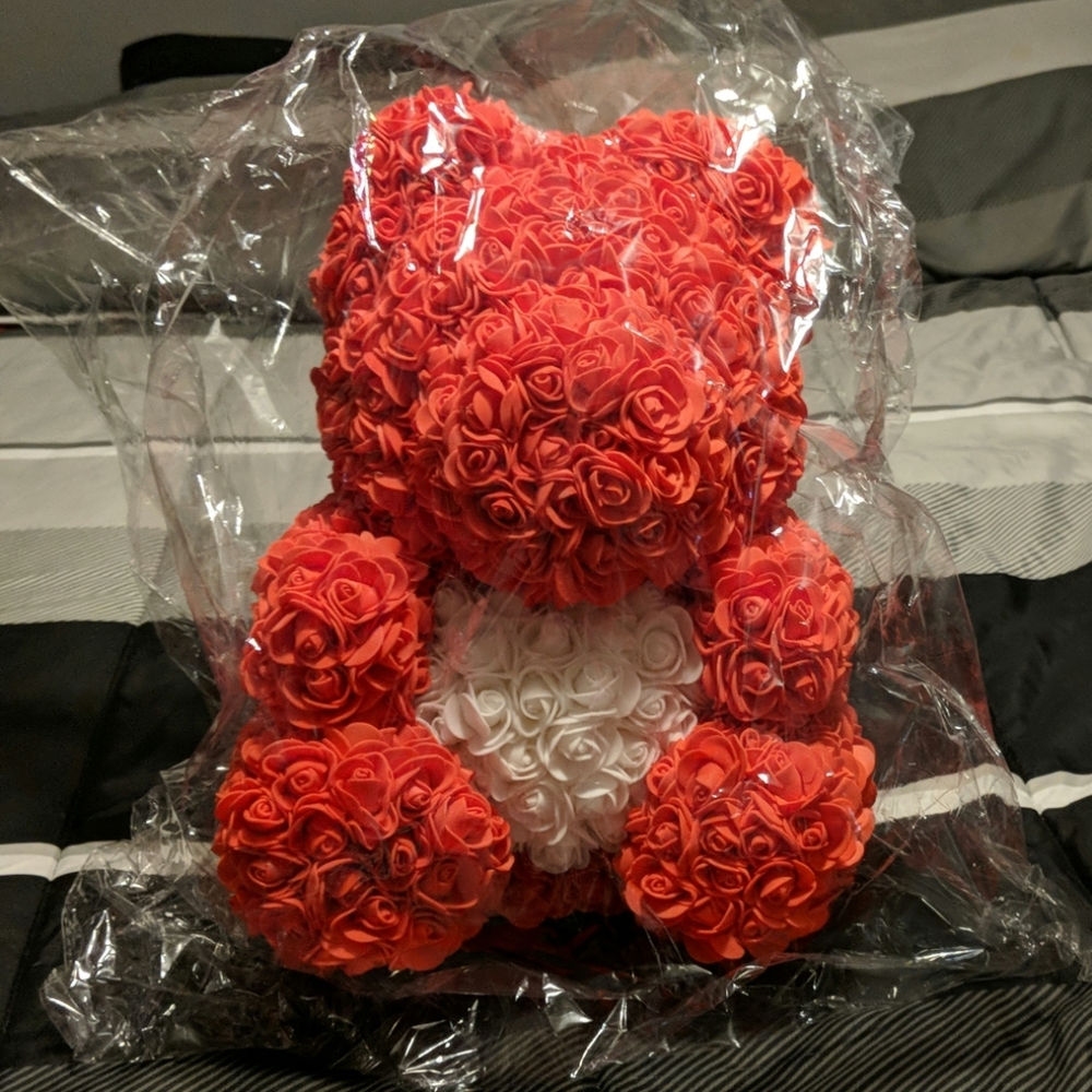 A rose bear